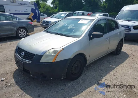 2008 Nissan Sentra 2.0S z USA, uszkodzony, nr VIN 3N1AB61E58L692057